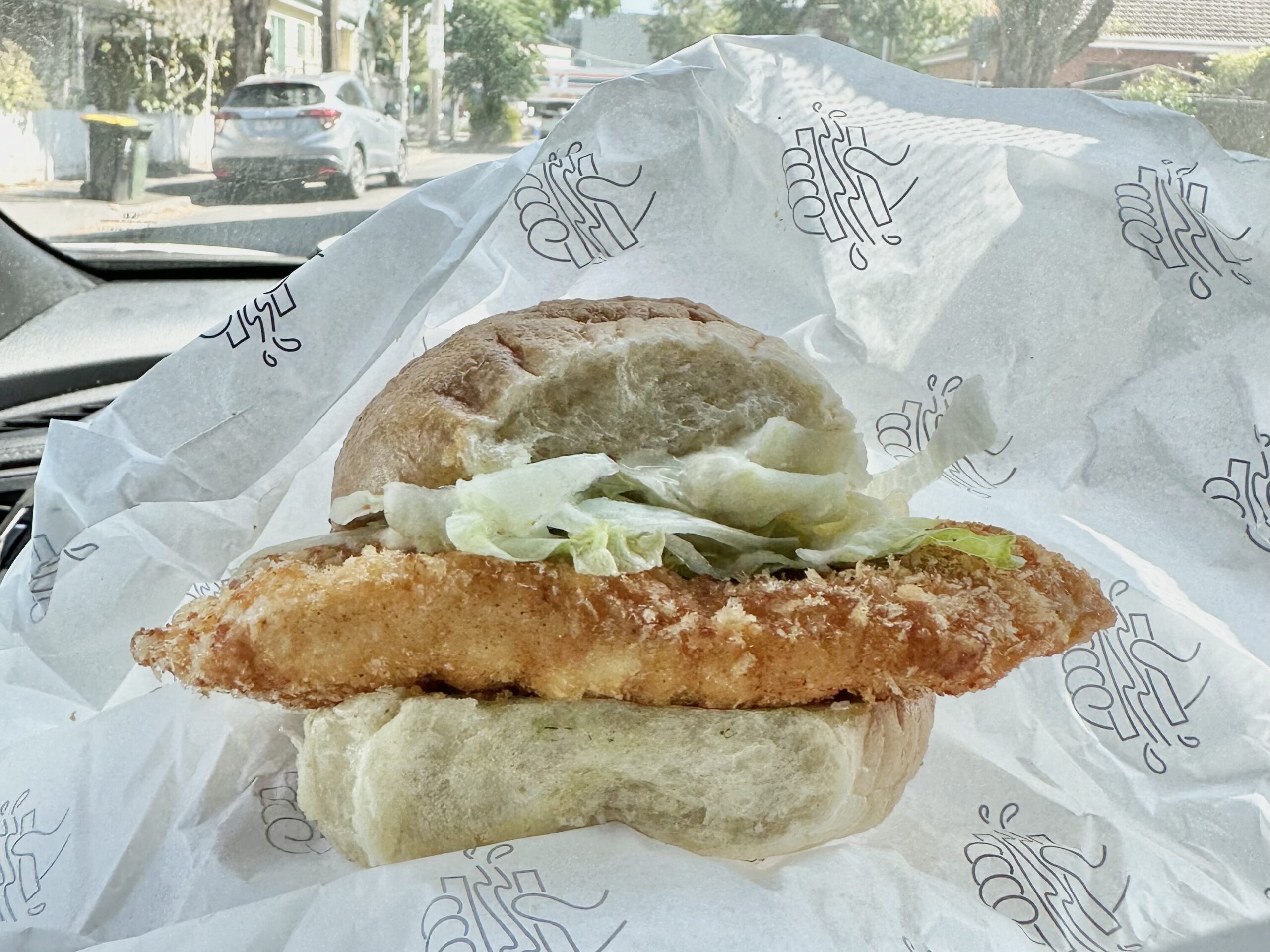 Hector's Deli fried chicken sandwich