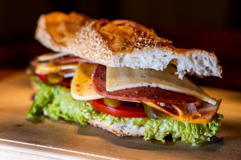 ham and cheese sandwich